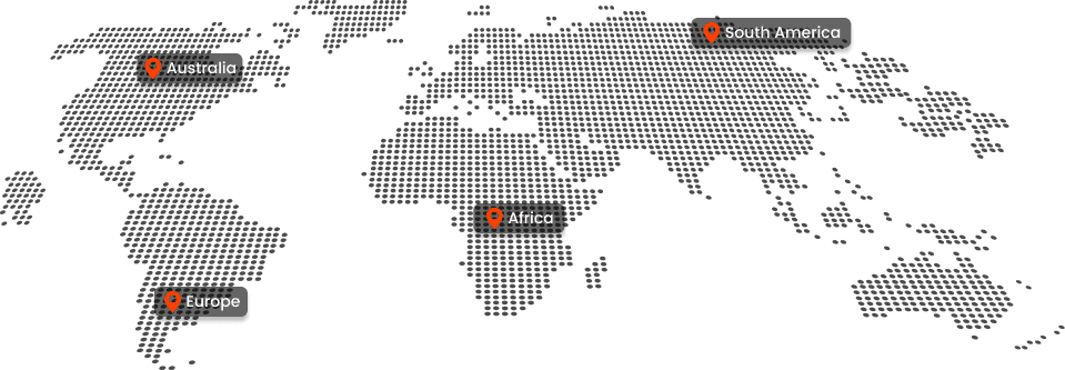 Worldwide Services Map